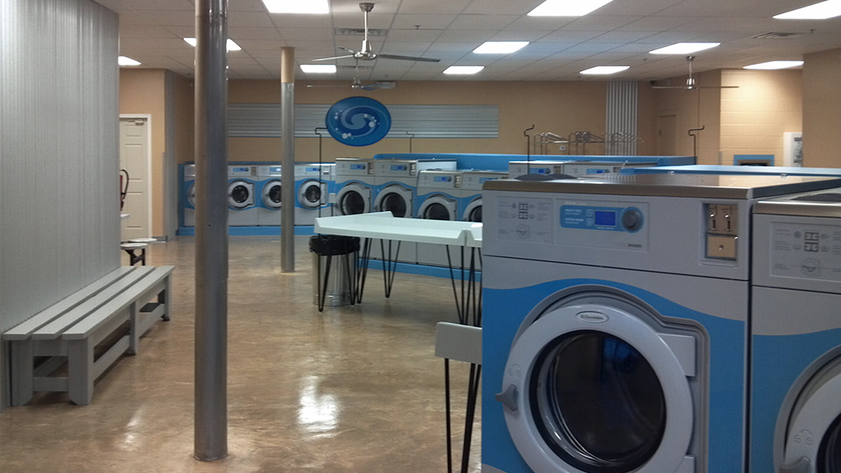 WaveMax Laundromats Retail Buildouts Methuen, MA & Providence, RI