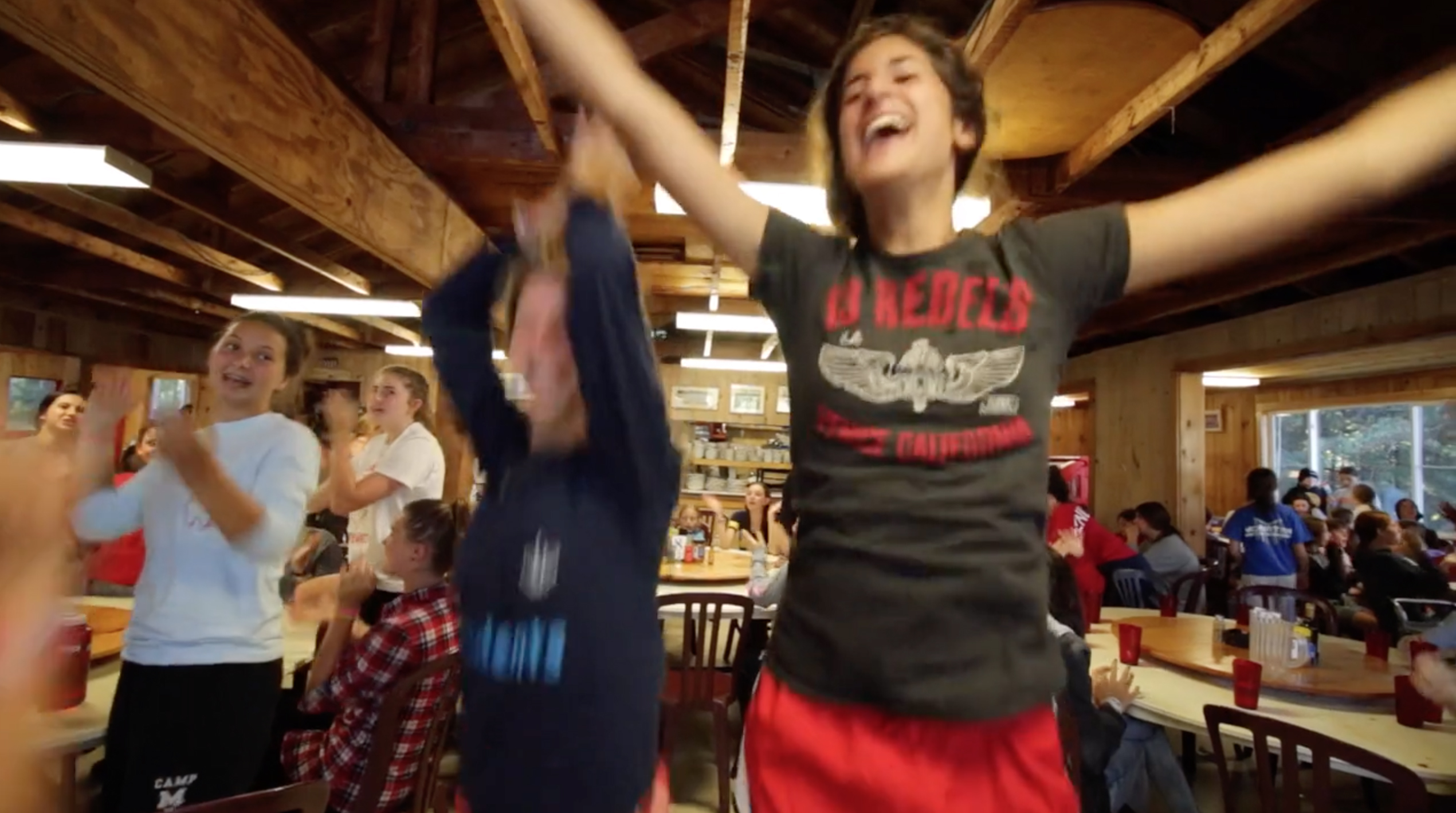 Dining Hall for Camp Marimeta for Girls – Eagle River, WI